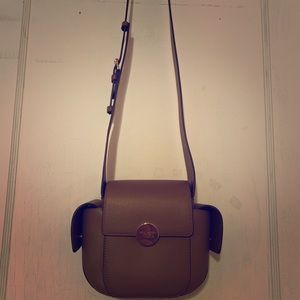 Pebble Grain Leather Shoulder Bag